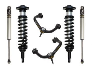 0-2.63" 2009-2013 Ford F150 4wd Coilover Lift Kit by ICON Vehicle Dynamics - Stage 2 (with tubular steel upper control arms)