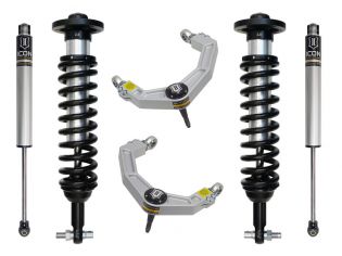 0-2.75" 2021-2022 Ford F150 4wd Coilover Lift Kit by ICON Vehicle Dynamics - Stage 2 (with billet aluminum upper control arms)