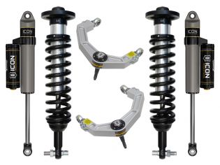 0-3" 2021-2022 Ford F150 2wd Coilover Lift Kit by ICON Vehicle Dynamics - Stage 3 (with billet aluminum upper control arms)