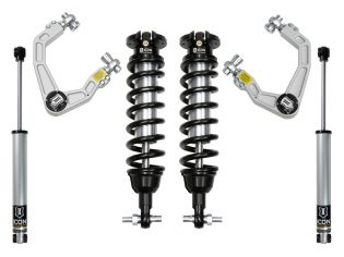 0-3.5" 2019-2021 Ford Ranger 4wd Lift Kit by ICON Vehicle Dynamics - Stage 2 (with billet aluminum upper control arms)
