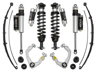 0-3.5" 2019-2021 Ford Ranger 4wd Lift Kit by ICON Vehicle Dynamics - Stage 7 (with billet aluminum upper control arms)