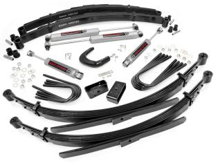 4" 1977-1991 Chevy Suburban 1/2 ton 4WD Lift Kit w/ 52" Rr Springs by Rough Country