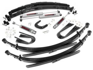 4" 1988-1991 Chevy Suburban 3/4 ton 4WD Lift Kit w/ 56" Rr Springs by Rough Country