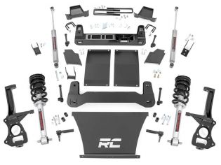 4" 2019-2022 GMC Sierra 1500 AT4 4wd Lift Kit (w/lifted struts) by Rough Country