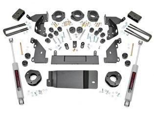 4.75" 2014-2015 Chevy Silverado 1500 4WD (w/cast steel factory arms) - Combo Lift Kit by Rough Country