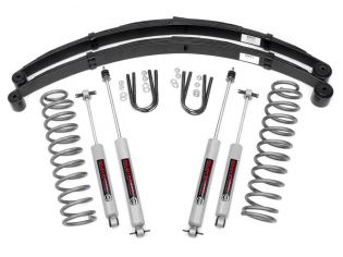 3" 1984-2001 Jeep Cherokee XJ 4WD Lift Kit by Rough Country (w/rear leaf springs)