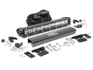 12" Cree LED Light Bar - (Single Row | Chrome Series) by Rough Country