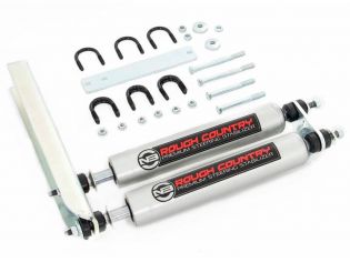 F350 1980-1985 Ford 4WD - Dual Steering Stabilizer Kit by Rough Country