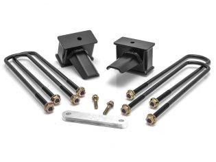 F250/F350 2017-2022 Ford 4WD 4" Rear Block Kit (2 piece drvshft) by ReadyLift