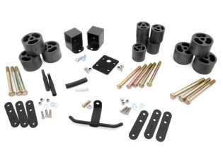 Wrangler YJ 1987-1995 Jeep (Manual transmission) 4wd 2" Body Lift Kit by Rough Country