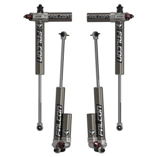 Wrangler JK Unlimited Jeep 2007-2018 (4door) w/ 1.5-2.5" Lift - Falcon 3.3 Fast Adjustable Piggyback Shock Kit by Teraflex