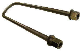F250 2011-2019 Ford - Rear U-Bolt (fits w/2" lift blocks) by Zone