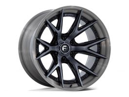 20x9.0 Fuel Catalyst Gloss Black Brushed Dark Tint