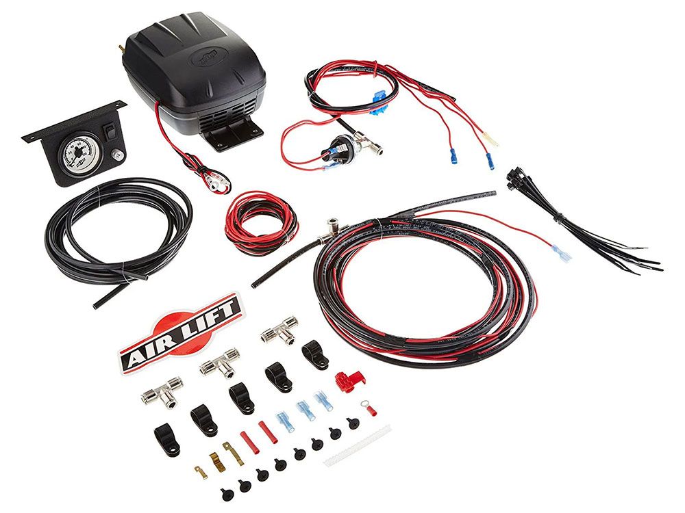 Air Lift 25592 Load Controller II Compressor System - Single Gauge