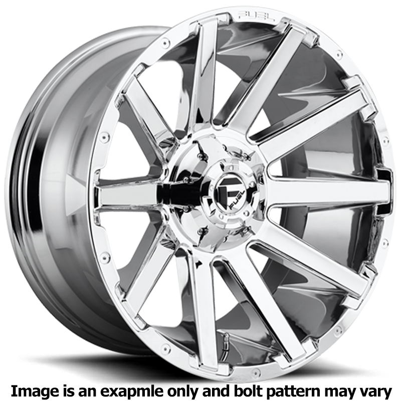 Fuel d61420909857 Contra Series D614 Chrome Wheel D61420909857 