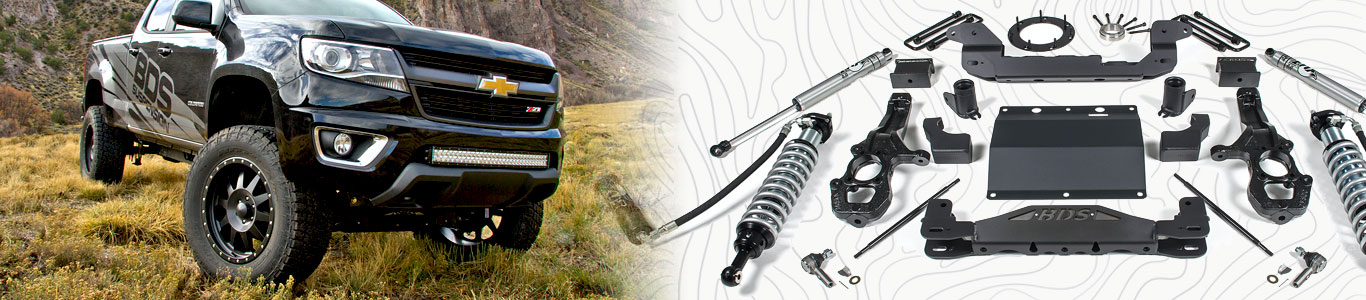 Lift Kits for the 2015 through 2023 Chevy Colorado Header