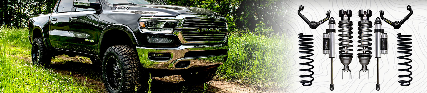 Lift Kits for the Dodge Ram 1500 Header 2019 and up models