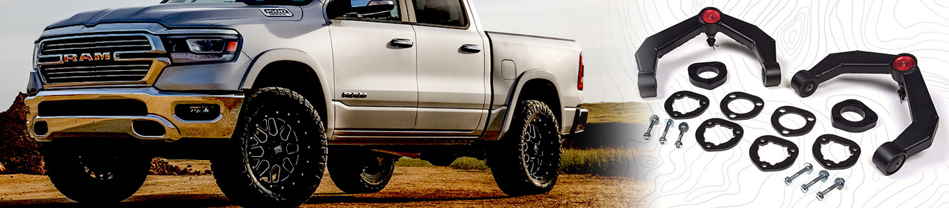 Dodge Leveling Kit Header