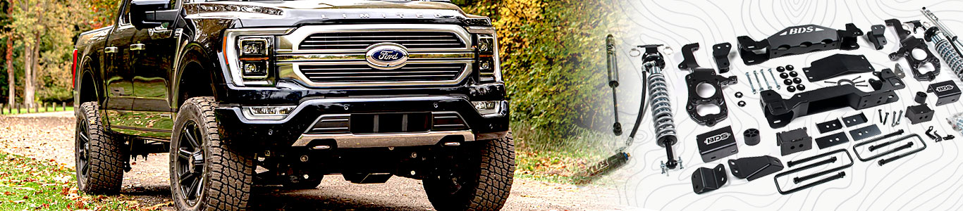 Lift Kits for the 2021 through 2023 Ford F150
