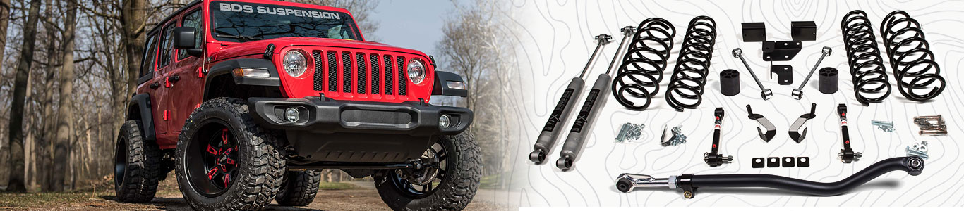 Lift Kits for the Jeep Wrangler JK Header