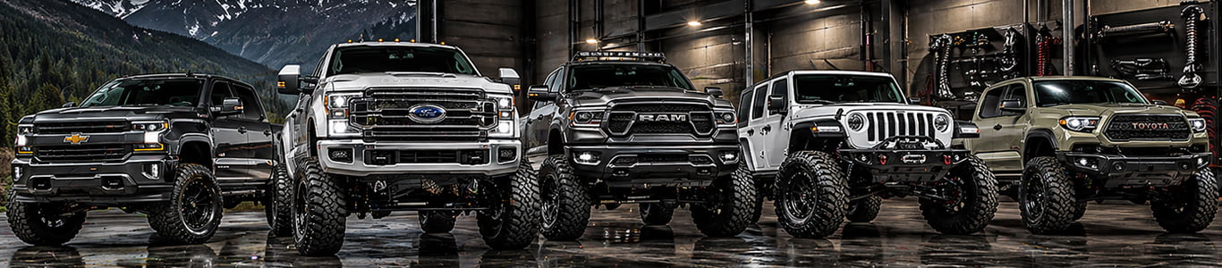 Suspension Lift Kits for Trucks, Jeep and SUVs