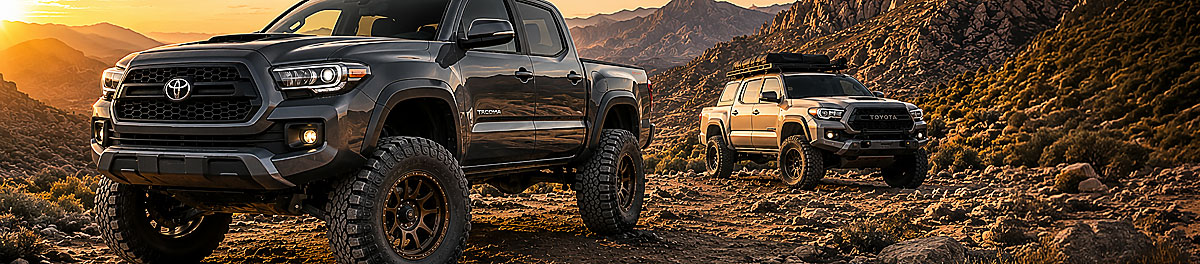 Toyota Tacoma 2016 thru 2023 Lift Kit Header
