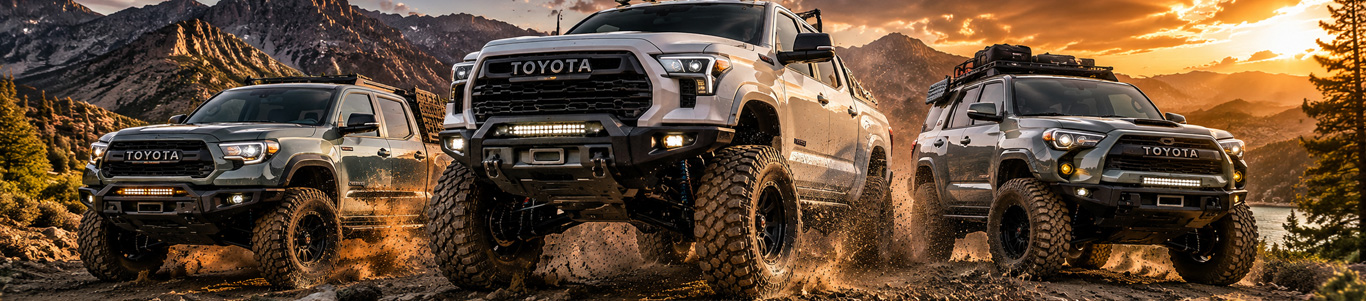 Lift Kits for Toyota Trucks and SUVs Header
