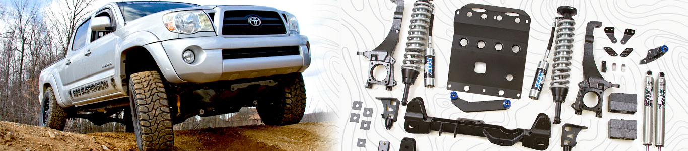 Lift Kits for the 2005 through 2015 Toyota Tacoma Header